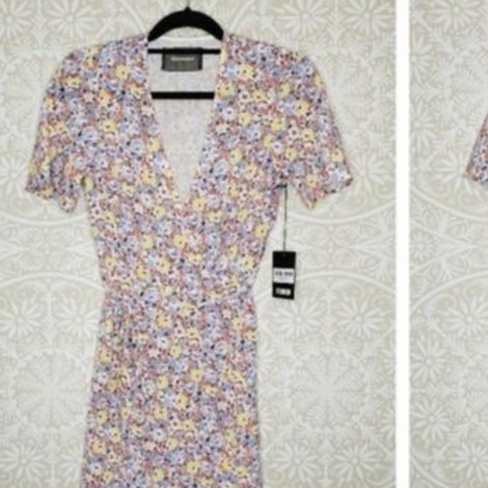 Reformation Jensen floral dress